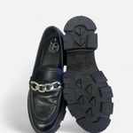 No Boundaries  black and silver professional chunky loafers 9 Photo 4