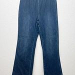 Soft Surroundings Pull On Elastic Waist Dark Wash Womens Pants Jeans Size Medium Photo 0
