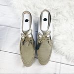 UGG  W Caleb Mouse Fringe Nubuck Slip on Leather Booties‎ Moccasins Size 11 Photo 4