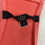 Tibi  Silk Coral Orang Sleeveless Halter Top 2 Photo 5