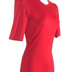 Adidas tech fit compression crimson red top Photo 0