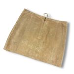 wilson's leather  Maxima Suede Lace Up Mini Skirt Women's Size 6 Tan Brown Photo 1