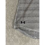 Under Armour  UA Women's Small  Zinger Navy Long‎ Sleeve Pullover Striped Shirt Photo 2