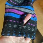 Cuddl Duds  Warm Essentials Fleece Pullover Black Blue Purple Size XL Photo 3