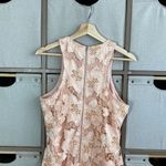Lovers + Friends  peach lace mini dress Photo 4