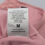 Fashion Union  Pink Lace Halter Tie Swim Sports Bra Beach Bikini Top M Medium Photo 4