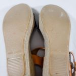 KANNA Espadrille Wedges Size 8 Snake Top Multiple Photo 4