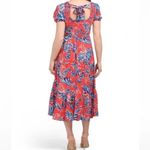 Sincerely Jules  Floral Midi Dress Size‎ Medium EUC Photo 1