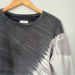 Offline by Aerie Gray Two Tone Tie Dye Sweatshirt Size Medium Photo 1