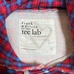 Frank & Eileen  Plaid LOVE Distressed Pullover Hoodie Sweatshirt Size XS Photo 4