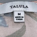 Aritzia Women’s Talula Short Sleeve Pink Floral Bayberry Babydoll Dress Photo 7