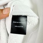 Rowing Blazers New York Spellout Embroidered Crewneck Sweatshirt Size Medium White Photo 5