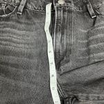 frame denim Frame Le Garçon‎ crop Womens Distressed Black Jeans Photo 3
