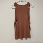 Athleta Sleeveless Tank Top Small Terracotta Brown Lightweight Lounge Activewear Photo 1
