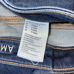 American Eagle jegging jean distressed knees/ankle button/zip pockets Sz 8 short Photo 7