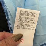 Just Cavalli Blue Black Colorblock Pleated Chiffon Dress Photo 9