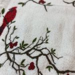 The Vermont Country Store Flannel Pajama Set Cardinals Chickadees Bird Lover PJs White Photo 5