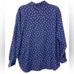 Disney Vintage Women's Tigger Blue Corduroy Button Up Long Sleeve Shirt Sz LARGE Photo 1