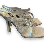 Nine West shoes Women Silver Beautiful Shoes Sz 6M Photo 3