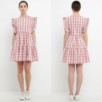 English Factory  Gingham Mini Dress Photo 1