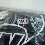 Nike  Size XS Sports Bra Swoosh Racerback Spellout Front Logo Pullover Stretch Photo 11