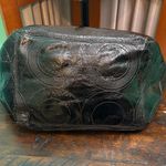 Coach Shimmering Y2K vintage Black Tote Photo 6