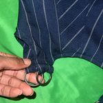 Urban Outfitters NWT  Striped Blue Women's Crop Top size XS Photo 6