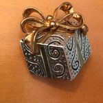 Handmade Christmas Present Brooch Gift Statement Vintage Photo 3