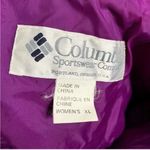 Columbia Rare Vintage 90s Gizzmo Jacket XL Purple Color Block Snow Winter Photo 3