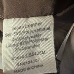 Line and Dot Carmela Twisted Faux Leather Maxi Skirt Brown Size Small Photo 4