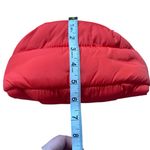 Aerie Offline Red Puffy Makeup Bag NWT Photo 5