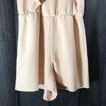 The Vanity Room Ruffle Romper Sand Large 🆕 Photo 8