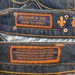 Rock Revival Jeans Chrissie Bootcut FDL Back Flap Pocket Dark Wash Denim Size 29 Photo 11