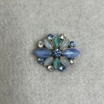 LC Lauren Conrad Lauren Conrad Crystal Flower Brooch Pin Photo 1