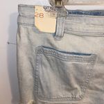 Anthropologie NWT x Pilcro Denim Shortie Front Zip Five-Pocket Styling Shorts 28 Photo 8