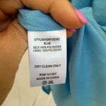 ASTR The Label Crinkle Texture Square Neck with Lace up Back Midi Dress Size XS Photo 9