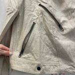 Greylin NWOT Linen Utility Bomber Jacket Photo 2
