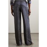 Ralph Lauren POLO Printed silk satin-twill wide-leg pants Size 10 Photo 2