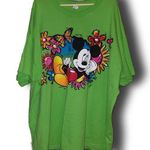 Mickey unlimited Vintage  green short sleeve t shirt 3X Photo 0