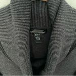 Cable & Gauge Cowl neck Sweater Charcoal heather grey Photo 2