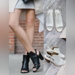 Rag and Bone NEW Wyatt Leather Sandal in Off White Photo 2