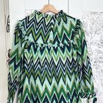 Olivia James the label zig zag the Emma dress Green Photo 6