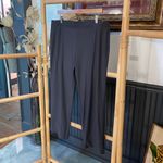 IC by Connie K Button Hem Slim Crops Charcoal Stretch Pants Photo 2