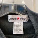 Jones Wear FINAL MARKDOWN  velour tunic length top medium Photo 3