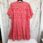 Ro's Garden Joey Mini Dress, Komaki Red Floral Size XL Photo 4