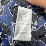 Tommy Bahama Women's Blue Black Tropical Hawaiian Floral Maxi Skirt Set 2/Small Photo 7