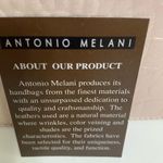 Antonio Melani  Pale Pink Clutch Purse suede leather Photo 4