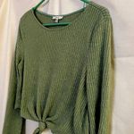 Iris Women’s Green Long Sleeve Crop Size M Photo 0