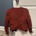 Free People NWT Becky Jacket in garnet grotto color size small Photo 11