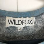 Wildfox Palm Tree Pullover Long Sleeve Sweatshirt Neon Print Photo 3